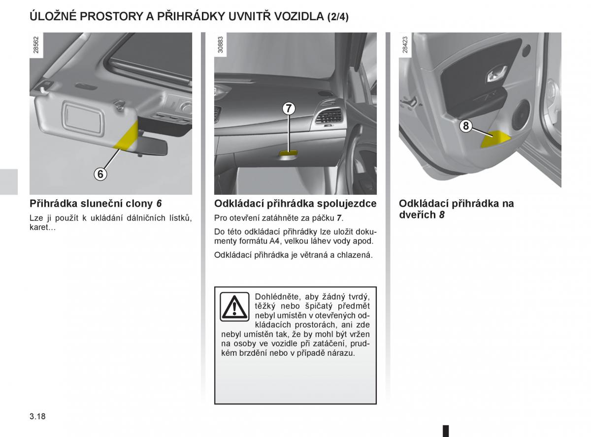 Renault Fluence navod k obsludze / page 136