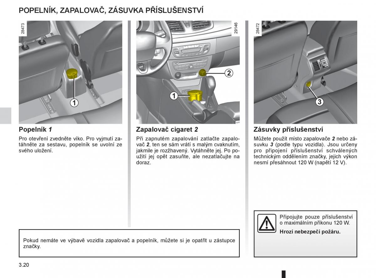 Renault Fluence navod k obsludze / page 138