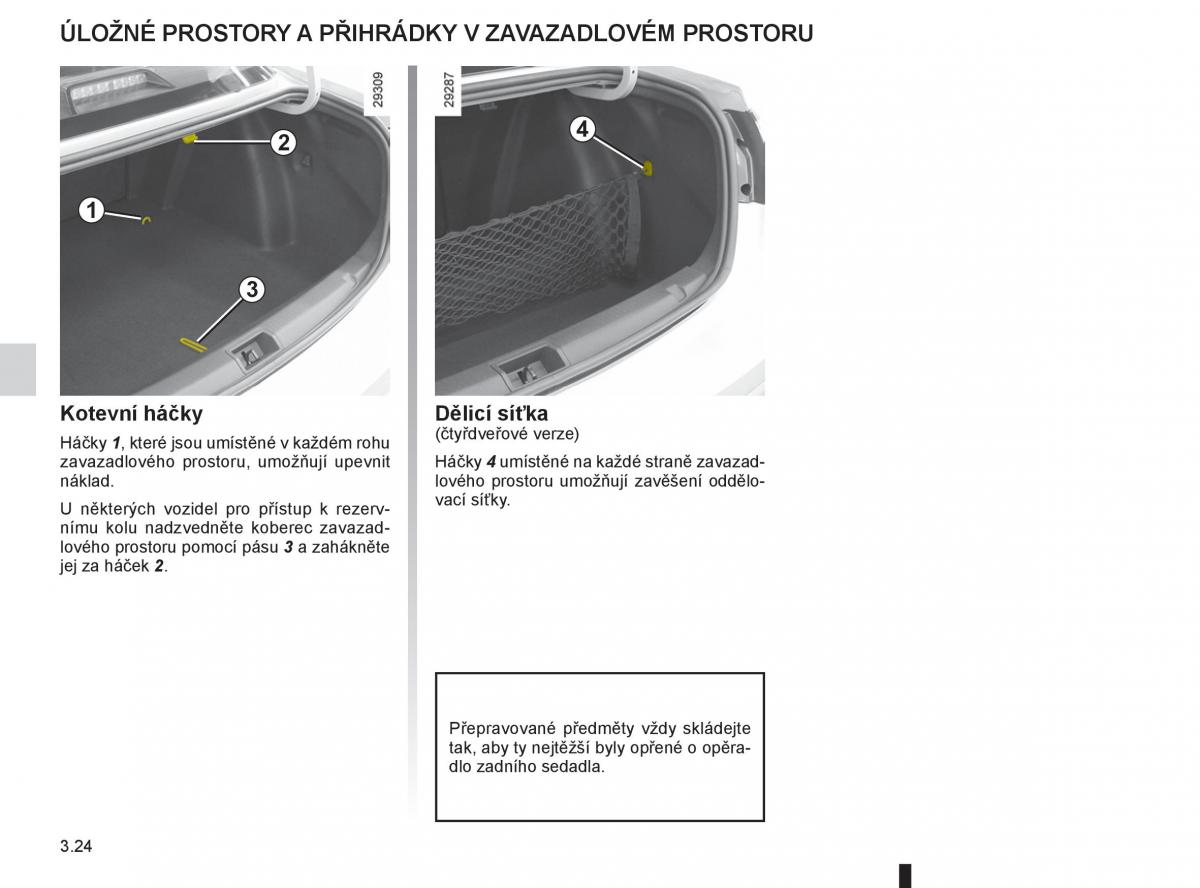 Renault Fluence navod k obsludze / page 142