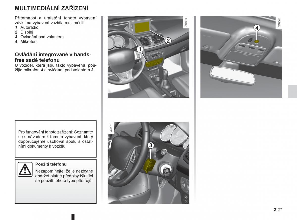 Renault Fluence navod k obsludze / page 145