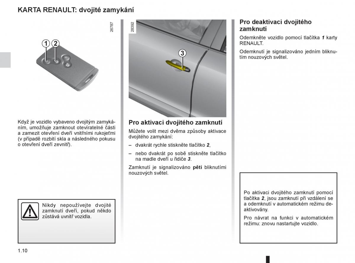 Renault Fluence navod k obsludze / page 16