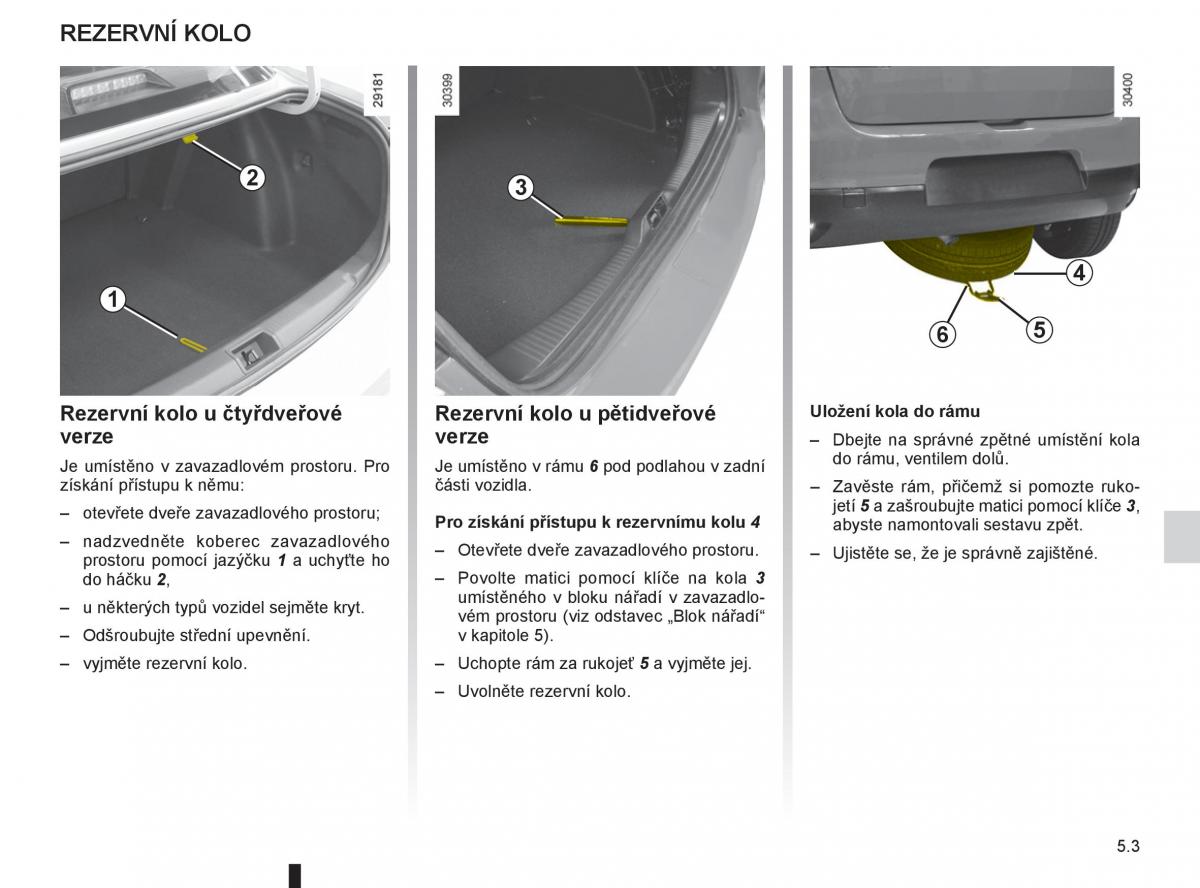 Renault Fluence navod k obsludze / page 165