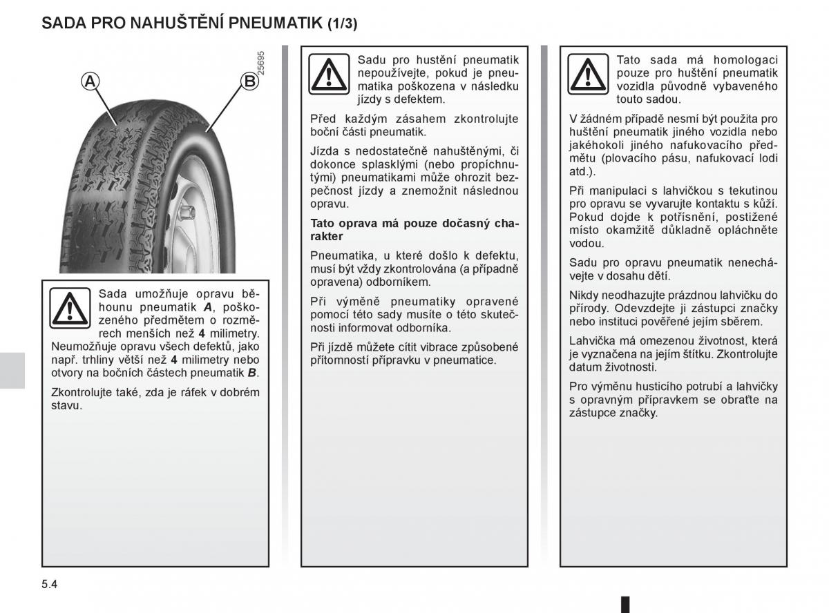 Renault Fluence navod k obsludze / page 166