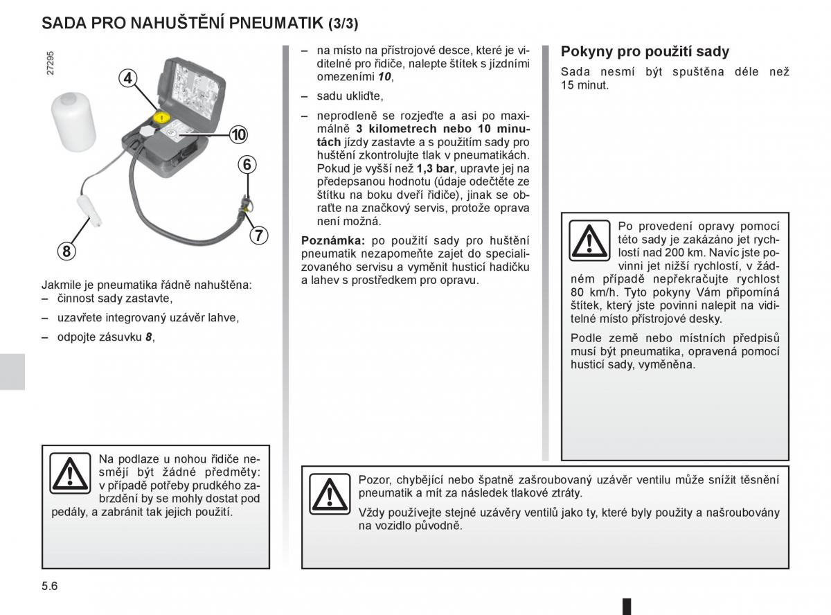 Renault Fluence navod k obsludze / page 168