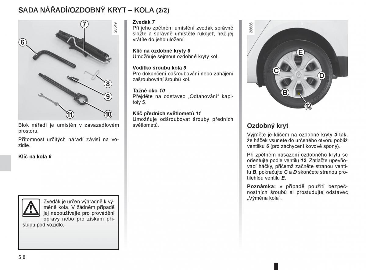 Renault Fluence navod k obsludze / page 170