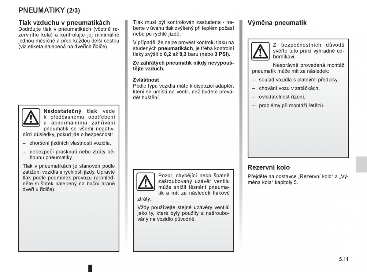 Renault Fluence navod k obsludze / page 173