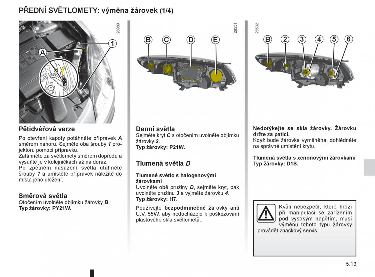 Renault Fluence navod k obsludze / page 175