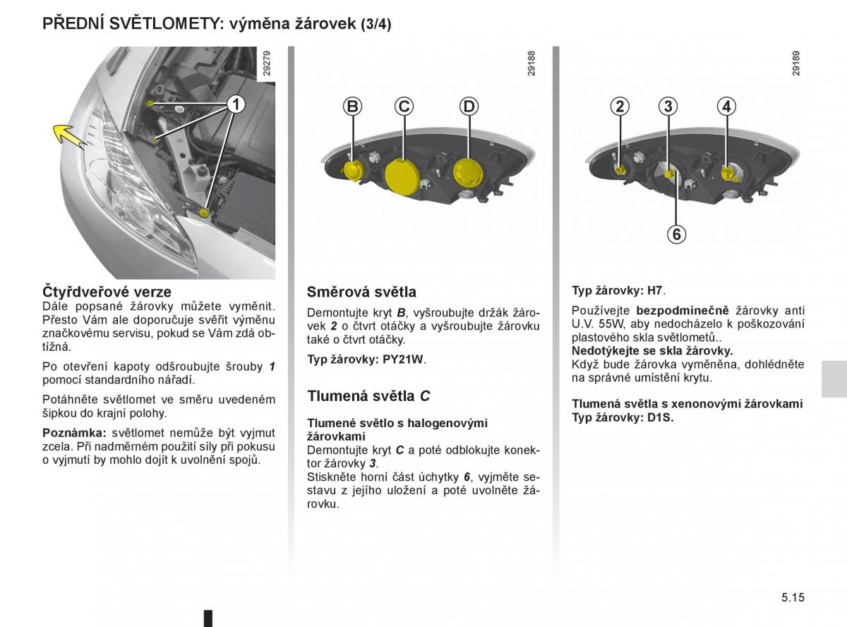 Renault Fluence navod k obsludze / page 177