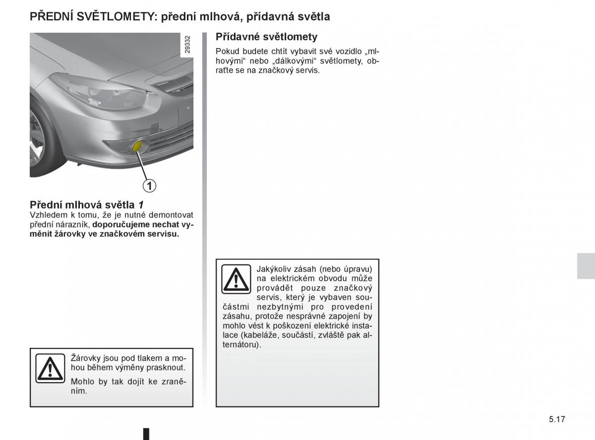 Renault Fluence navod k obsludze / page 179