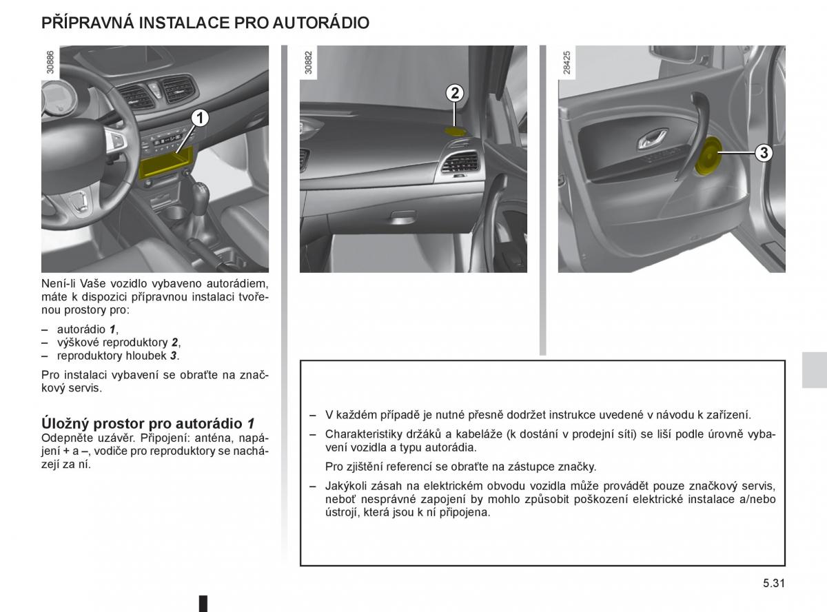 Renault Fluence navod k obsludze / page 193