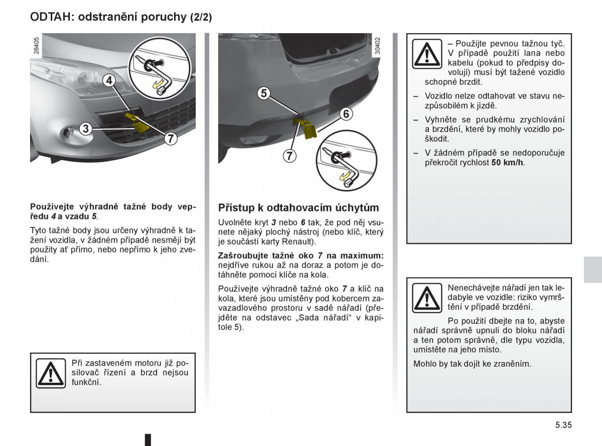 Renault Fluence navod k obsludze / page 197