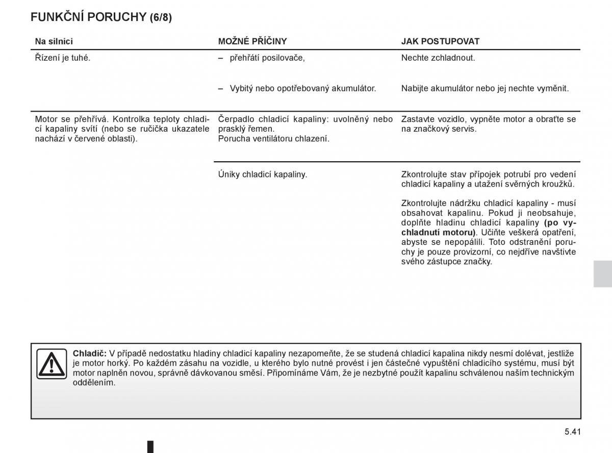 Renault Fluence navod k obsludze / page 203