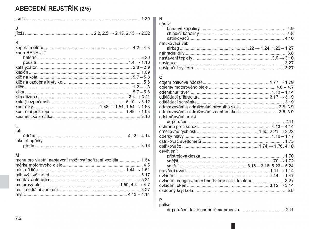 Renault Fluence navod k obsludze / page 228