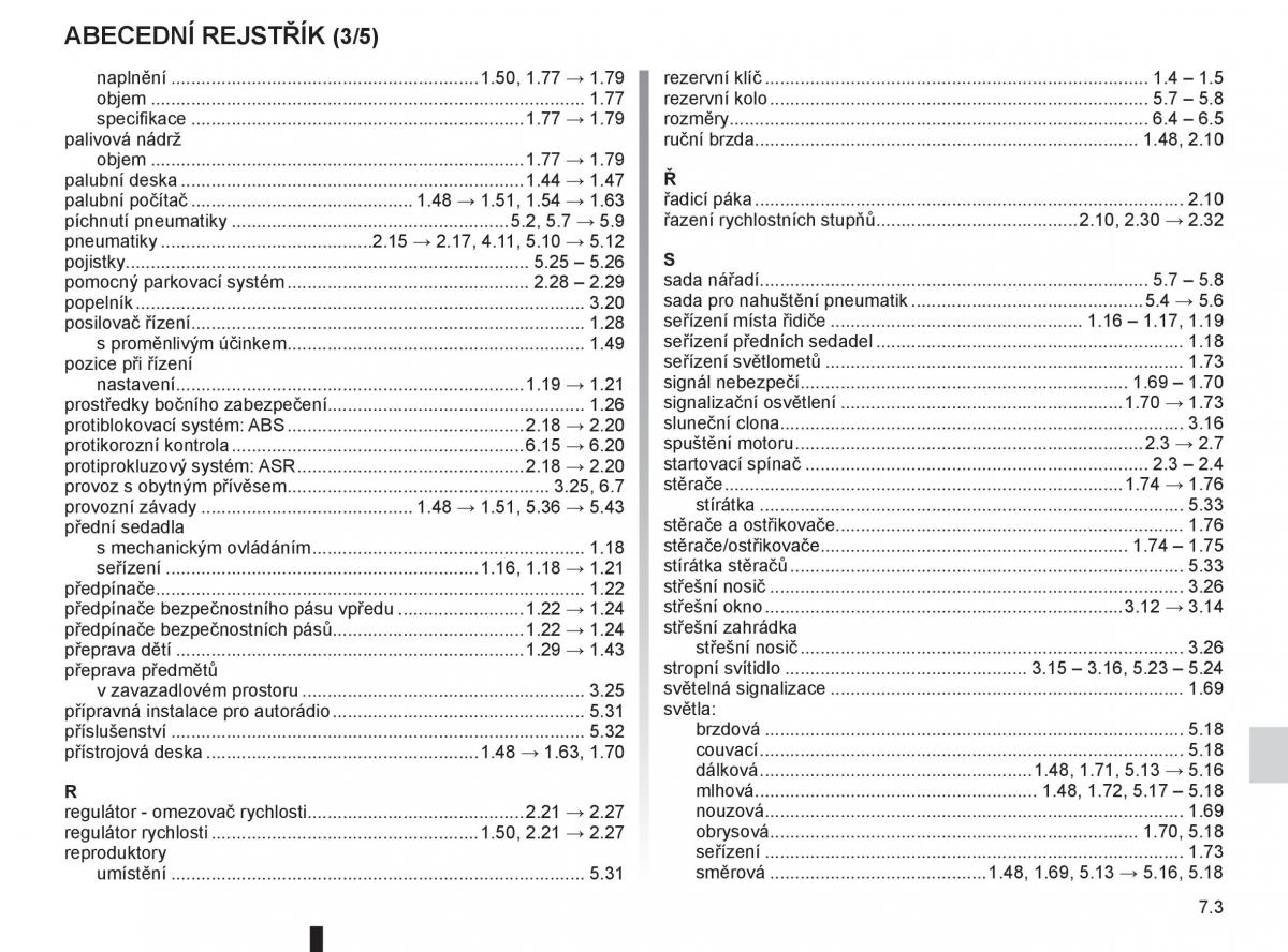 Renault Fluence navod k obsludze / page 229