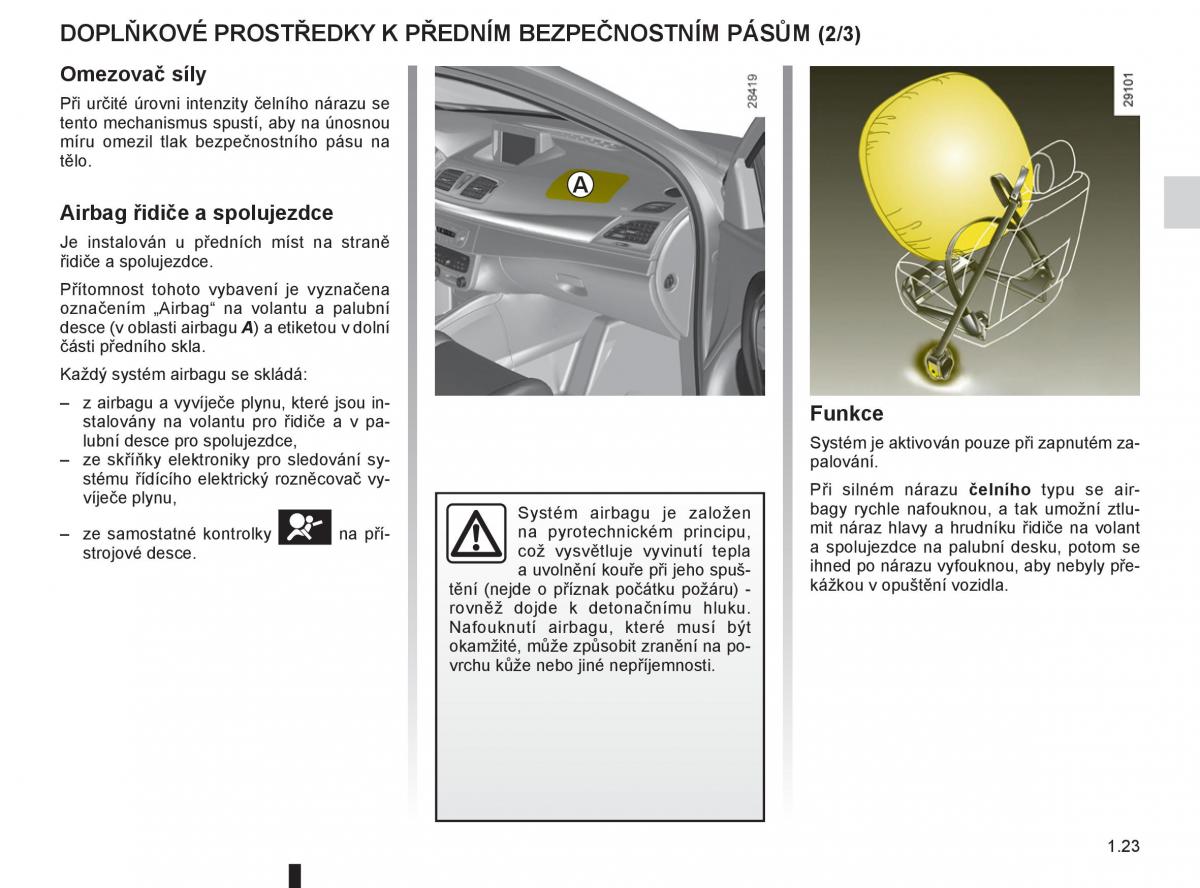 Renault Fluence navod k obsludze / page 29