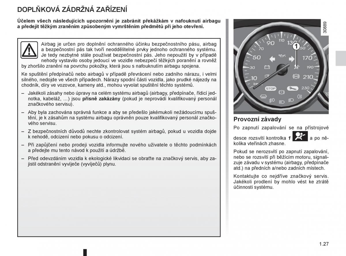 Renault Fluence navod k obsludze / page 33