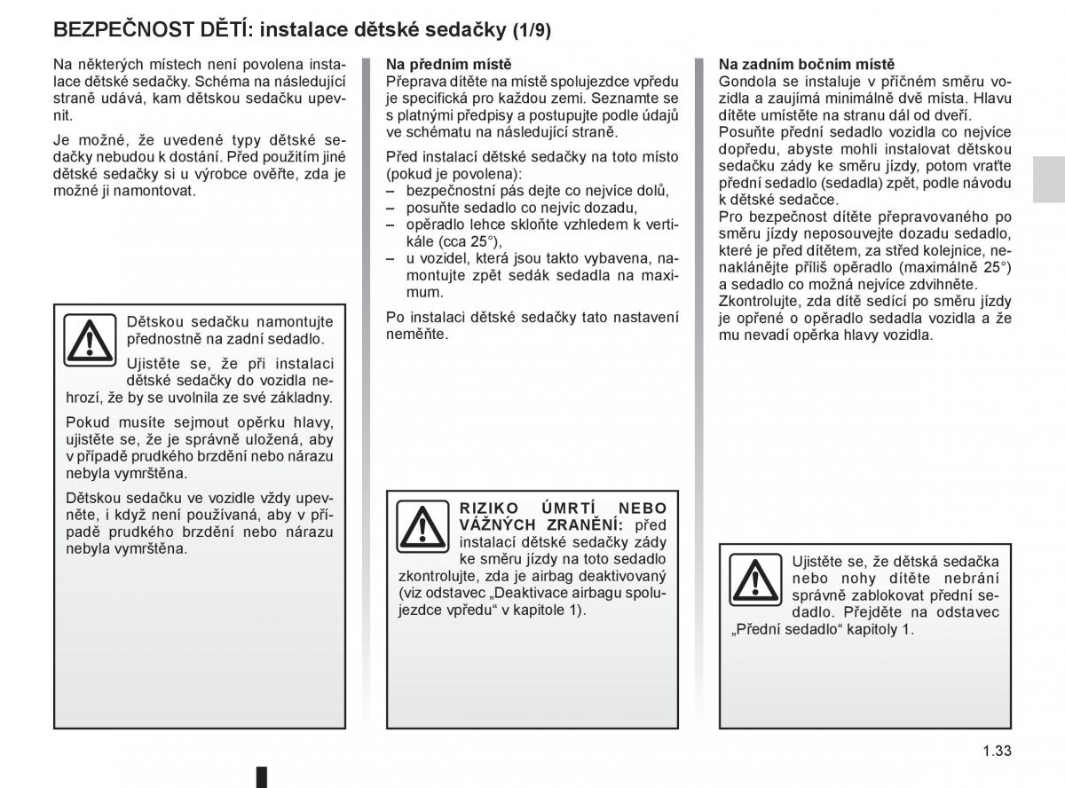 Renault Fluence navod k obsludze / page 39