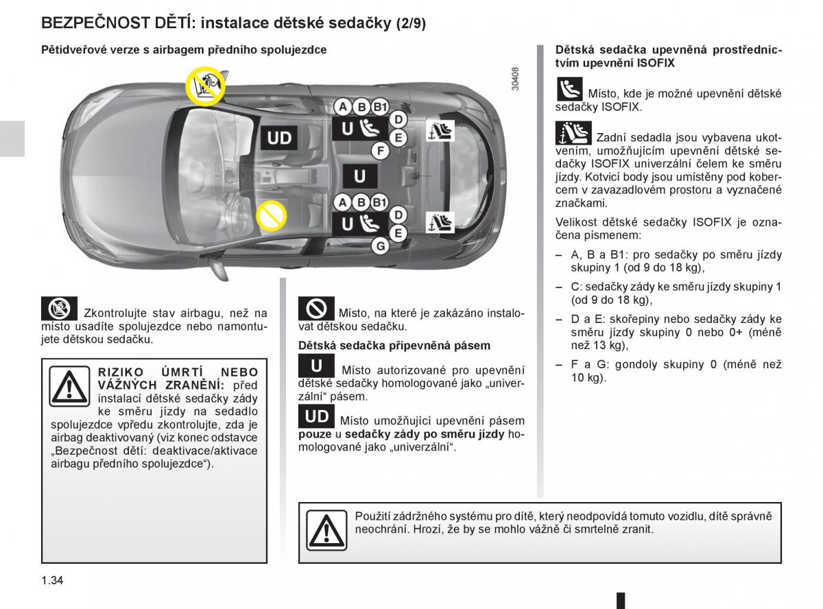 Renault Fluence navod k obsludze / page 40