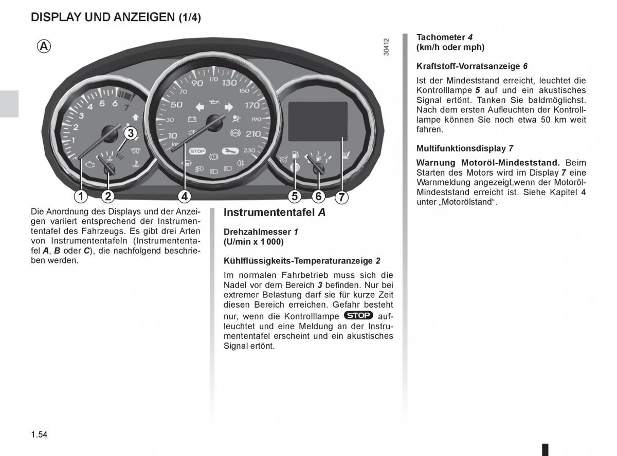 Renault Fluence Handbuch / page 56