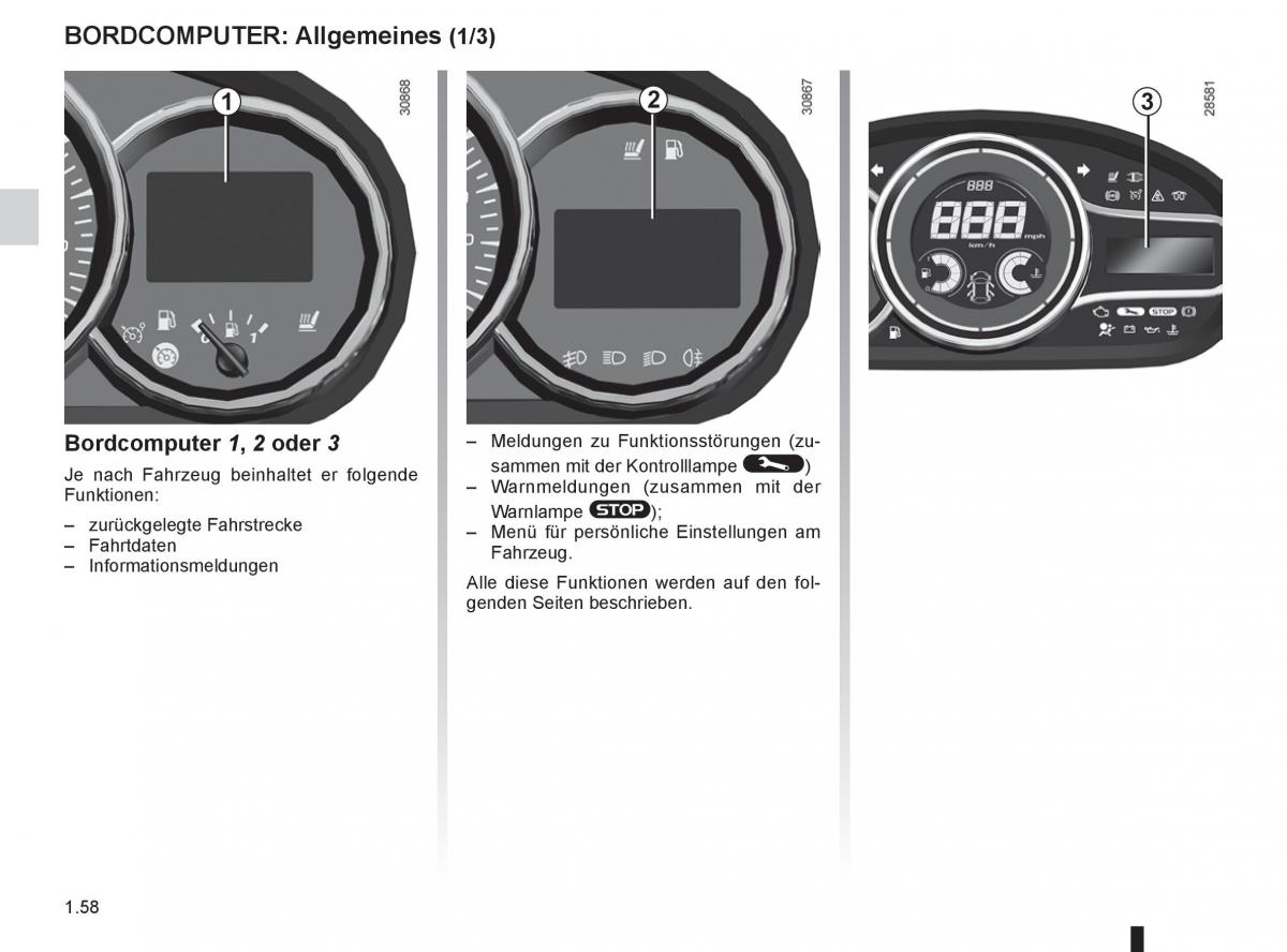 Renault Fluence Handbuch / page 60