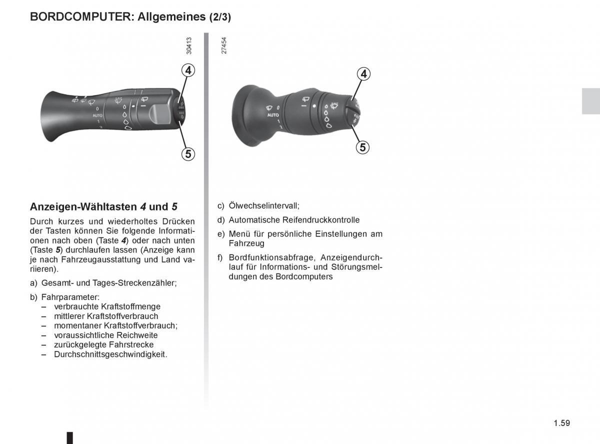 Renault Fluence Handbuch / page 61