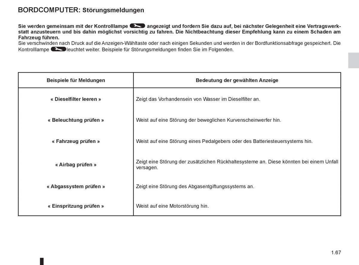 Renault Fluence Handbuch / page 69