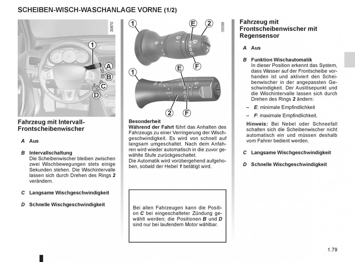 Renault Fluence Handbuch / page 81