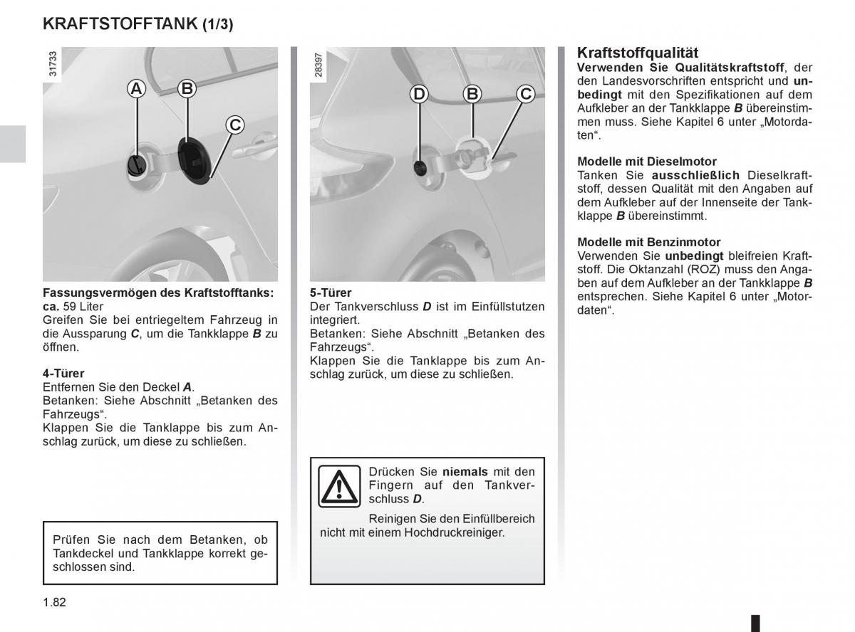 Renault Fluence Handbuch / page 84