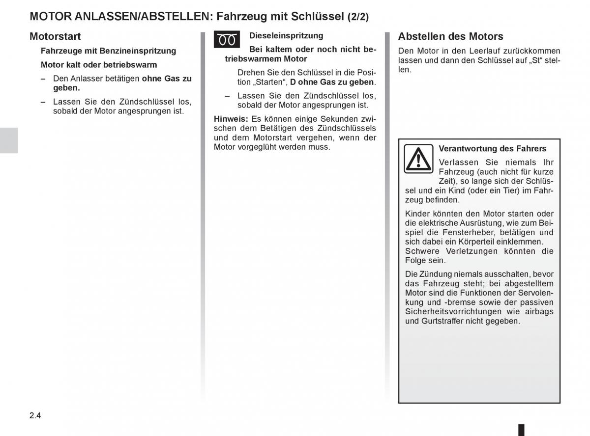 Renault Fluence Handbuch / page 90