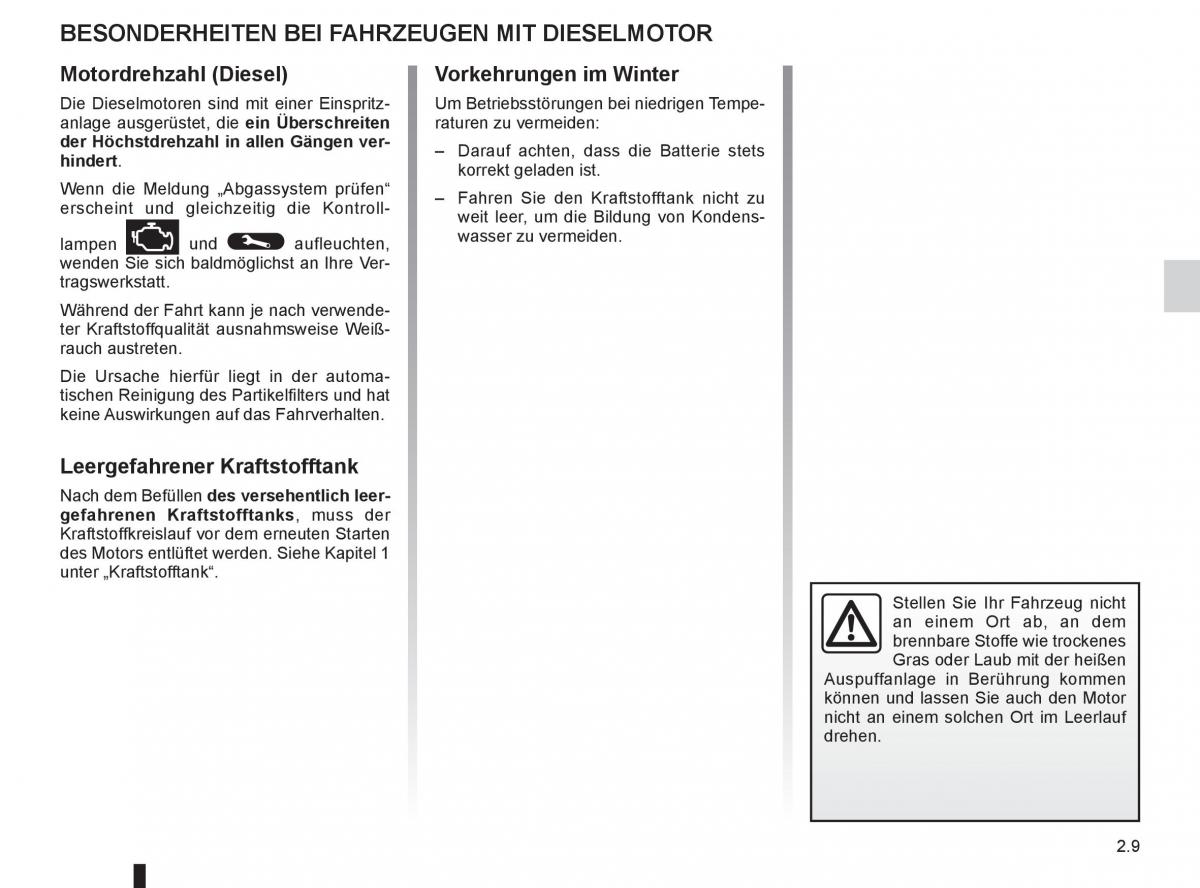 Renault Fluence Handbuch / page 95