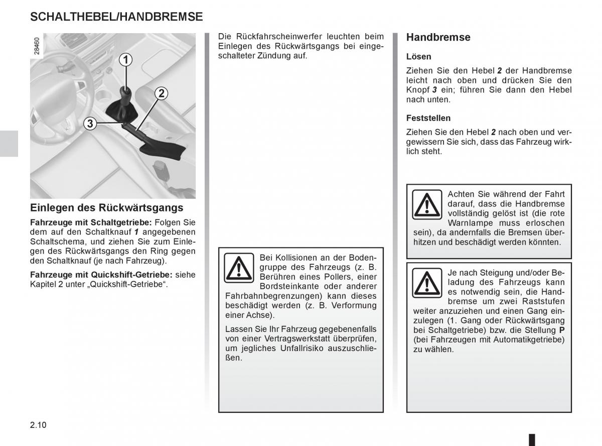 Renault Fluence Handbuch / page 96