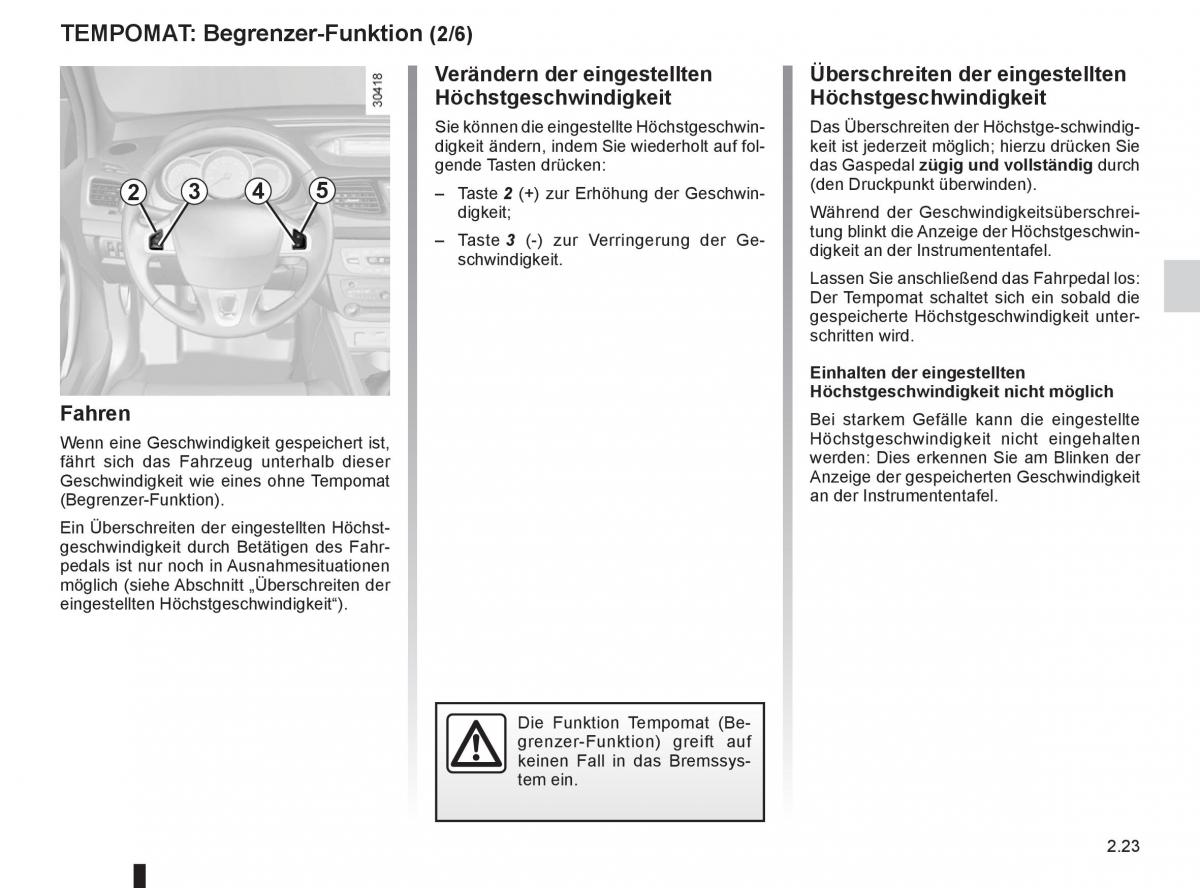 Renault Fluence Handbuch / page 109