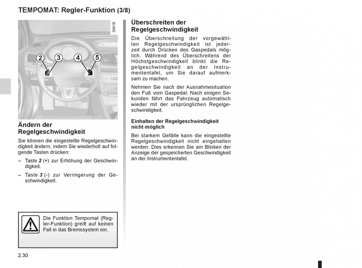 Renault Fluence Handbuch / page 116