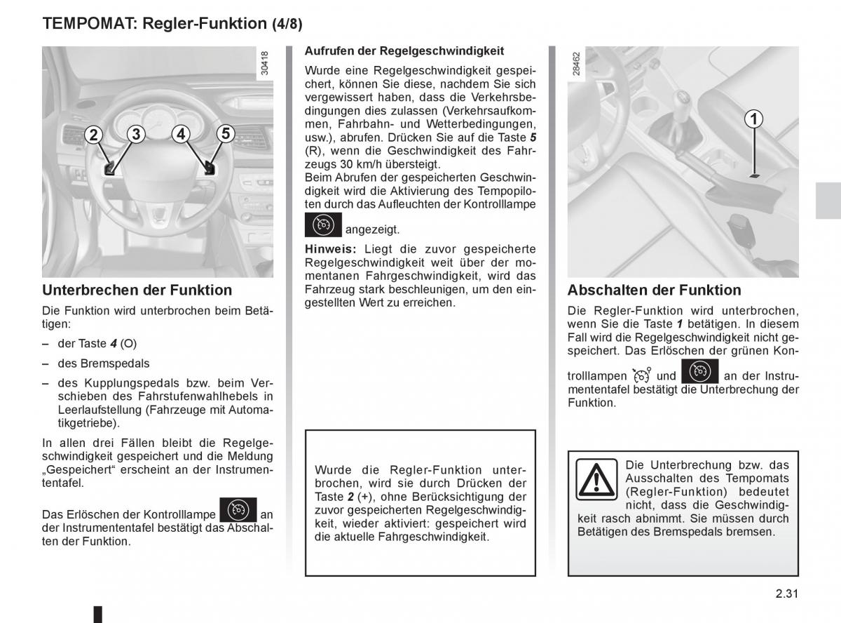 Renault Fluence Handbuch / page 117