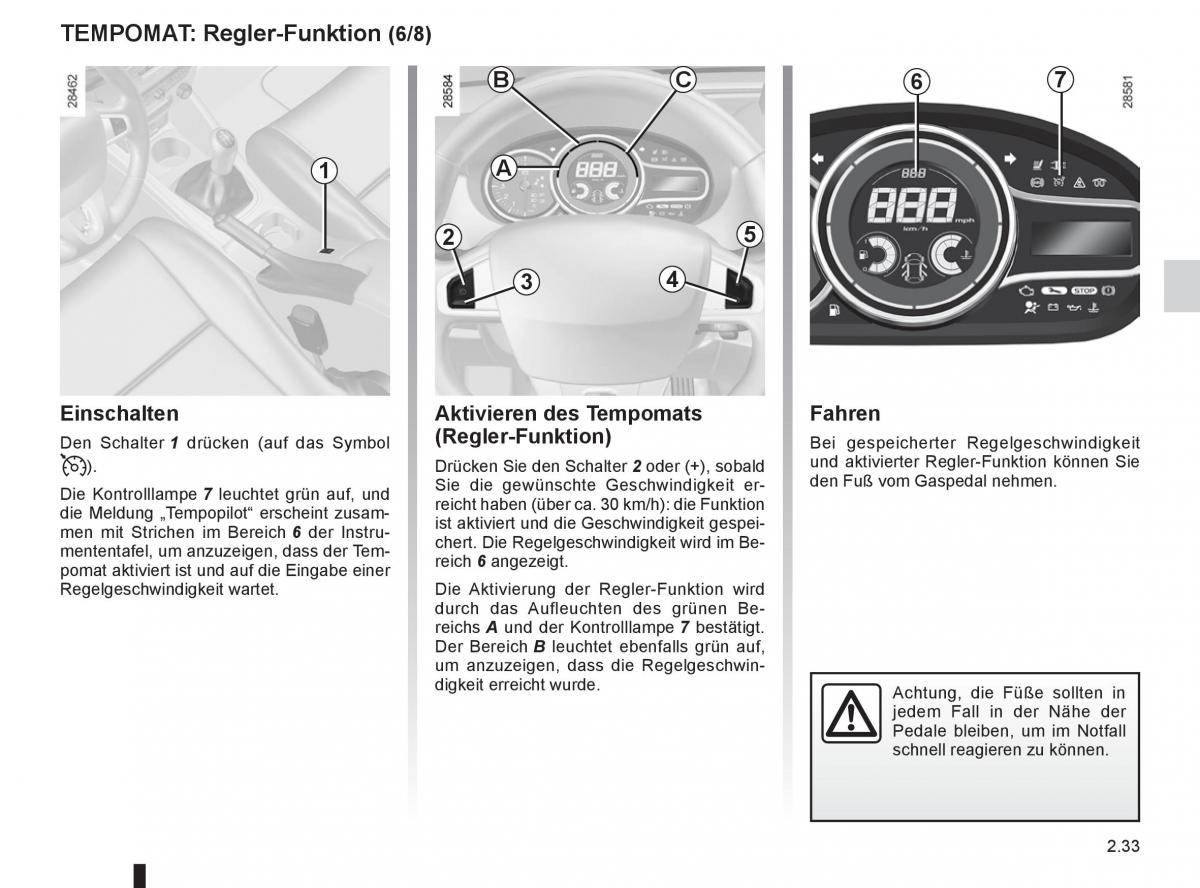 Renault Fluence Handbuch / page 119