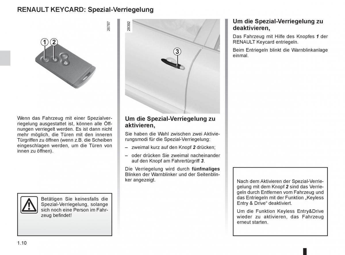 Renault Fluence Handbuch / page 12