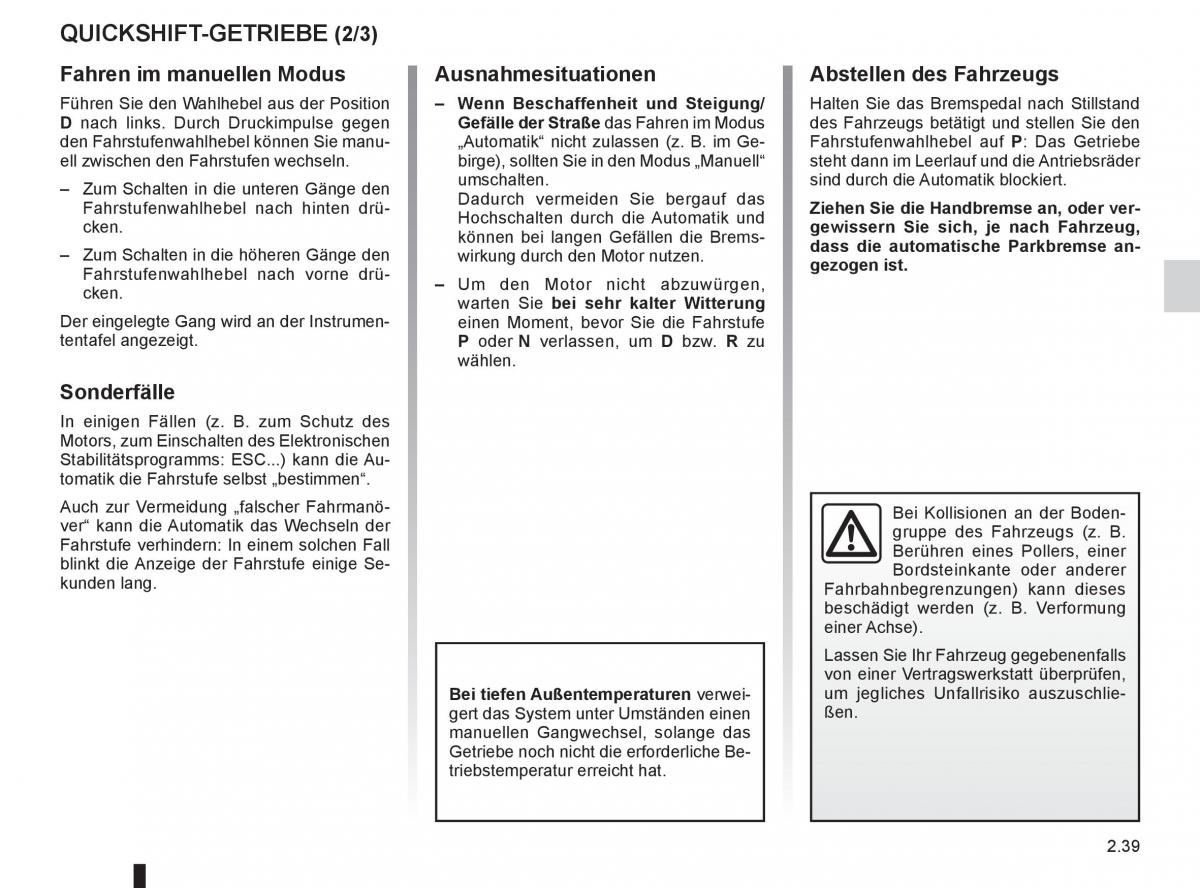 Renault Fluence Handbuch / page 125