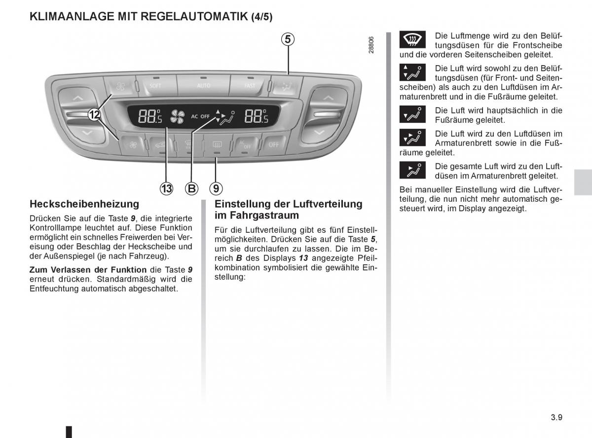 Renault Fluence Handbuch / page 135