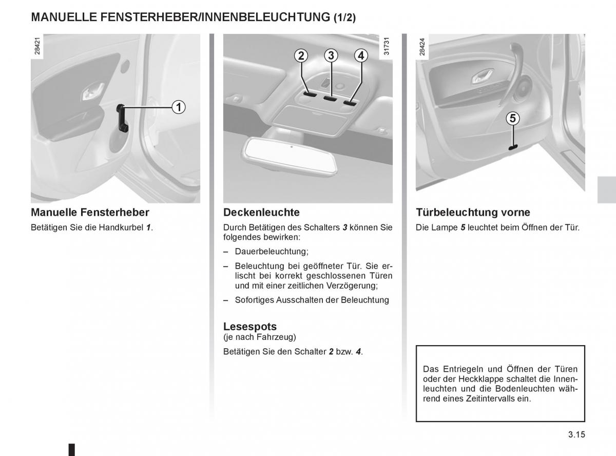 Renault Fluence Handbuch / page 141