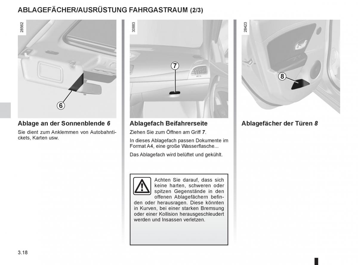 Renault Fluence Handbuch / page 144