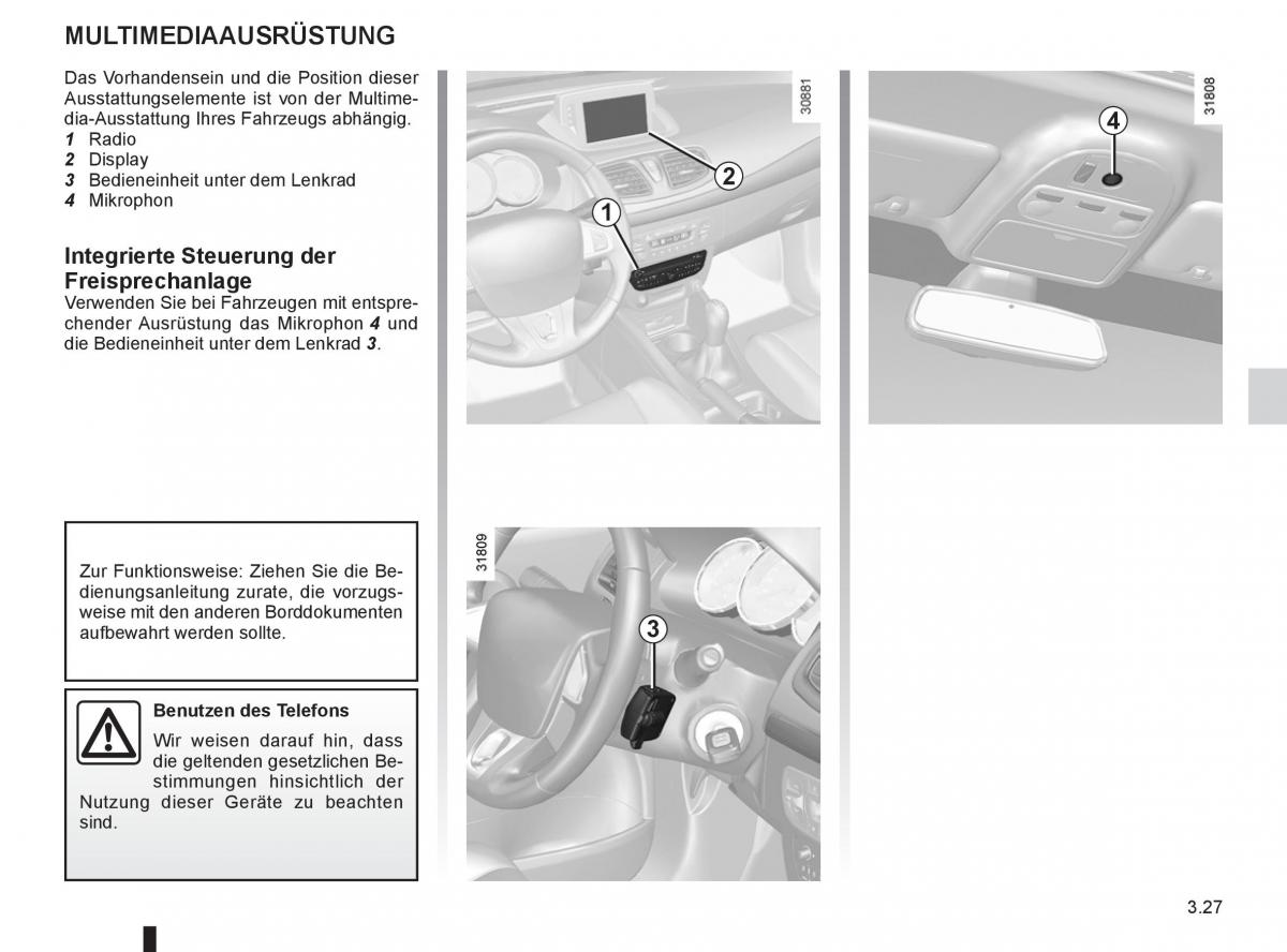 Renault Fluence Handbuch / page 153