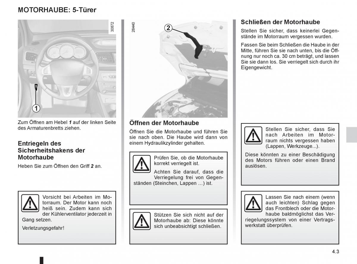 Renault Fluence Handbuch / page 157