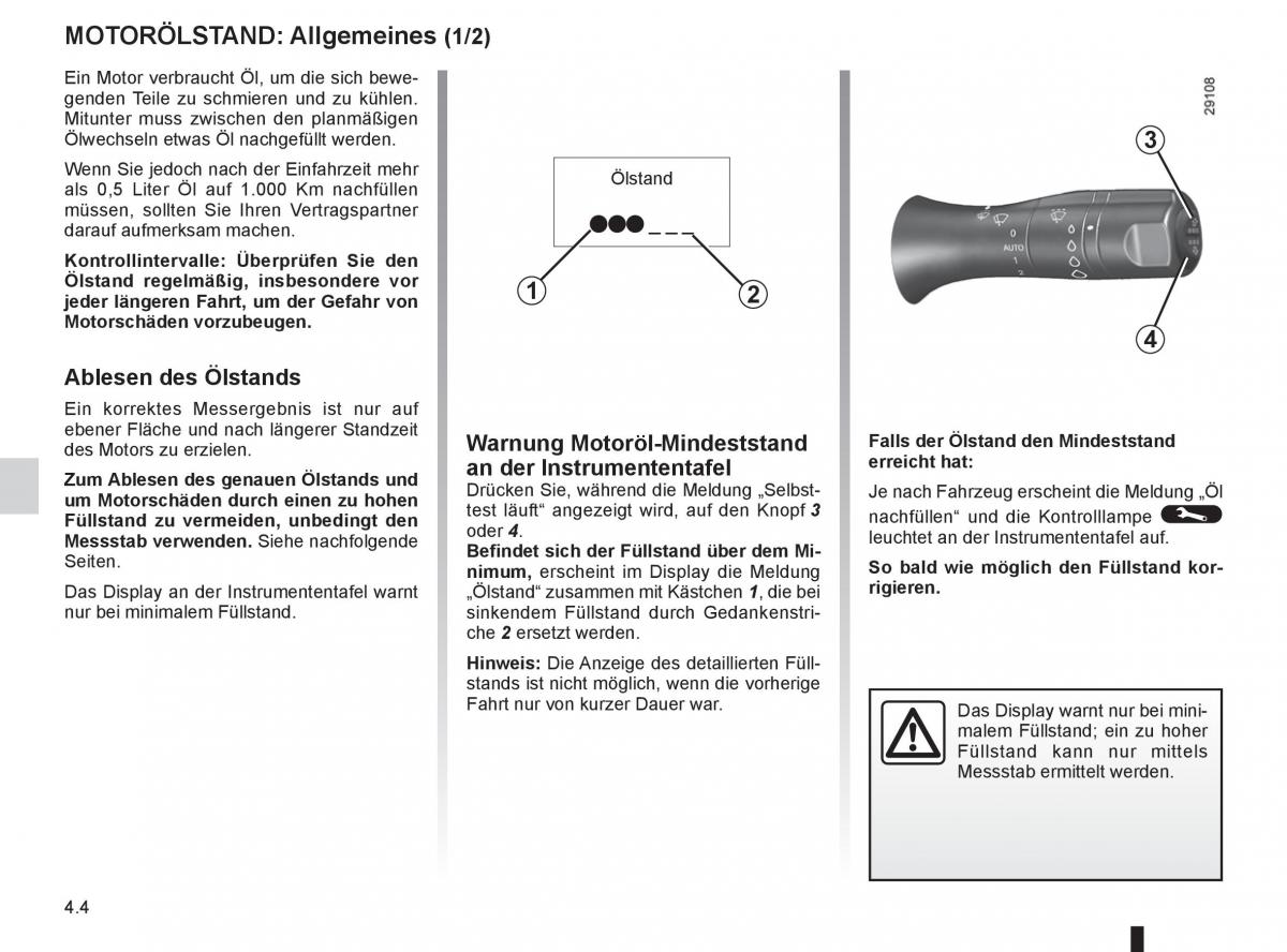 Renault Fluence Handbuch / page 158