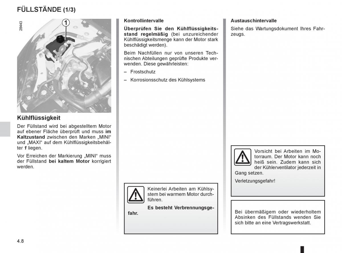 Renault Fluence Handbuch / page 162