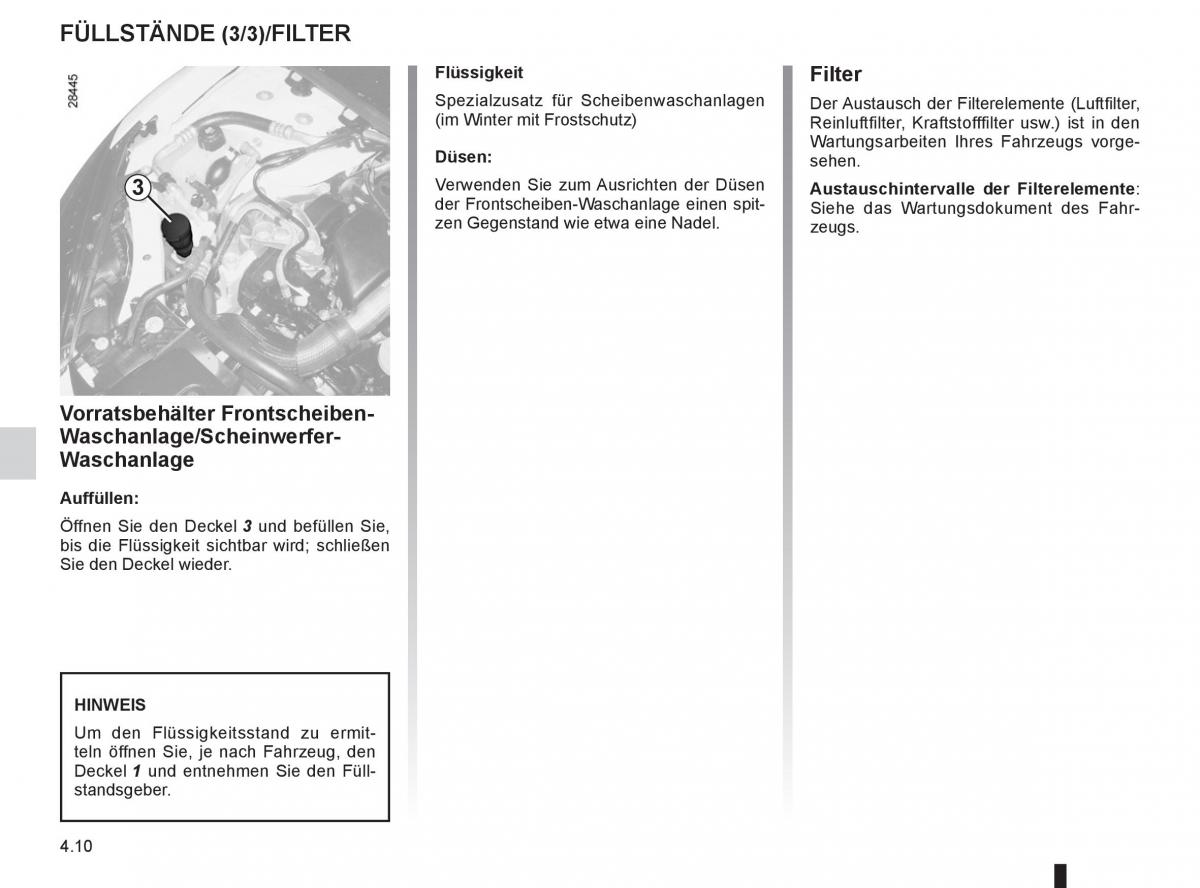 Renault Fluence Handbuch / page 164