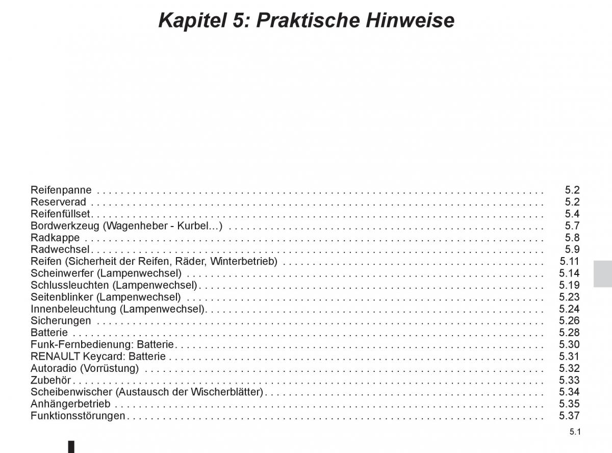 Renault Fluence Handbuch / page 171