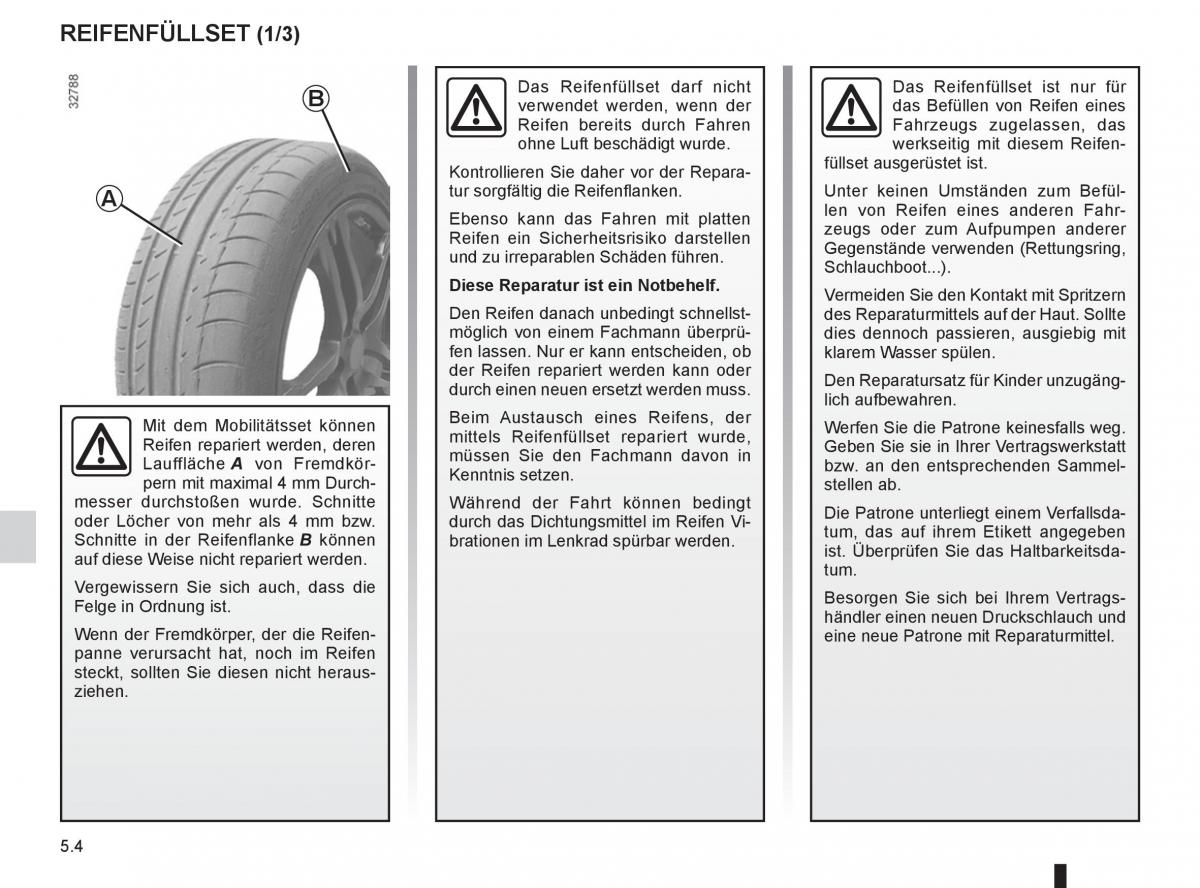 Renault Fluence Handbuch / page 174