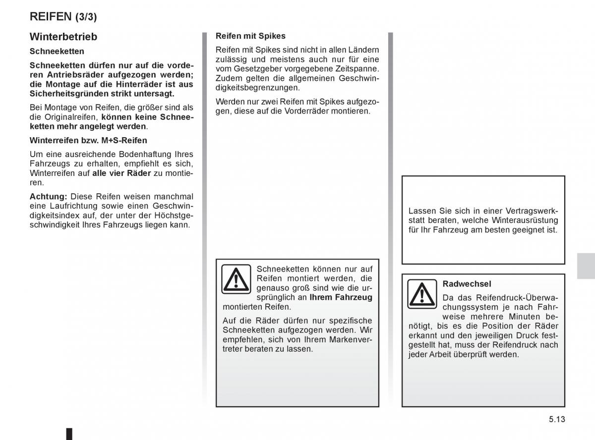 Renault Fluence Handbuch / page 183