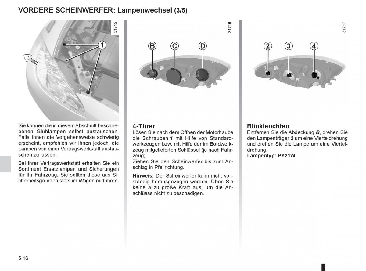 Renault Fluence Handbuch / page 186