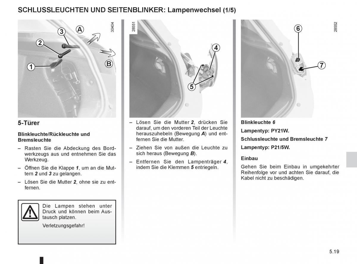 Renault Fluence Handbuch / page 189